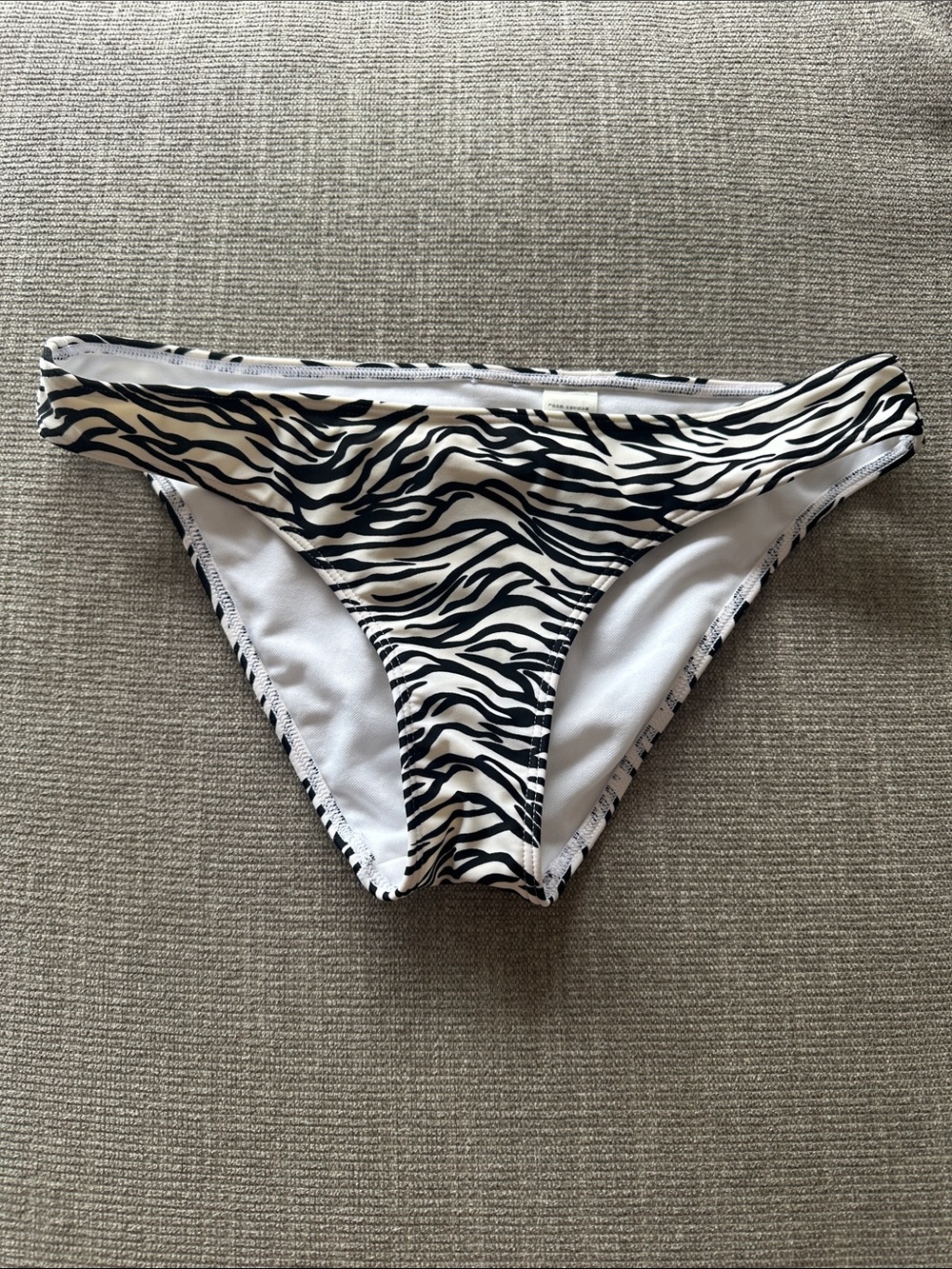 Hollister Zebra print bikini bottoms